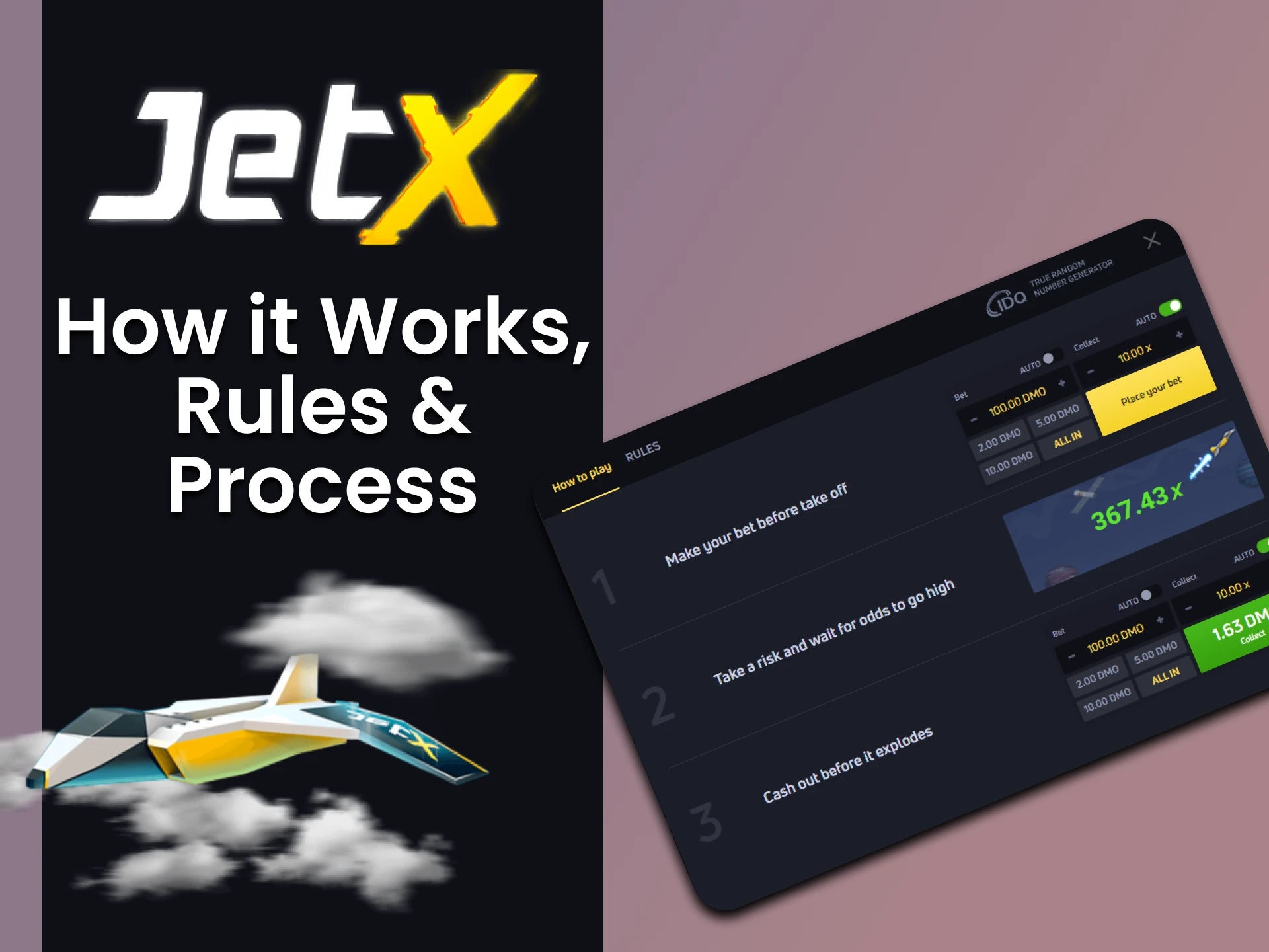 Learn the rules and process of playing JetX.