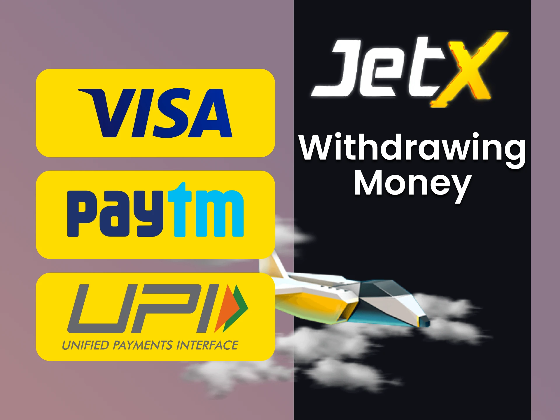 Find out what withdrawal methods are available for the JetX game.
