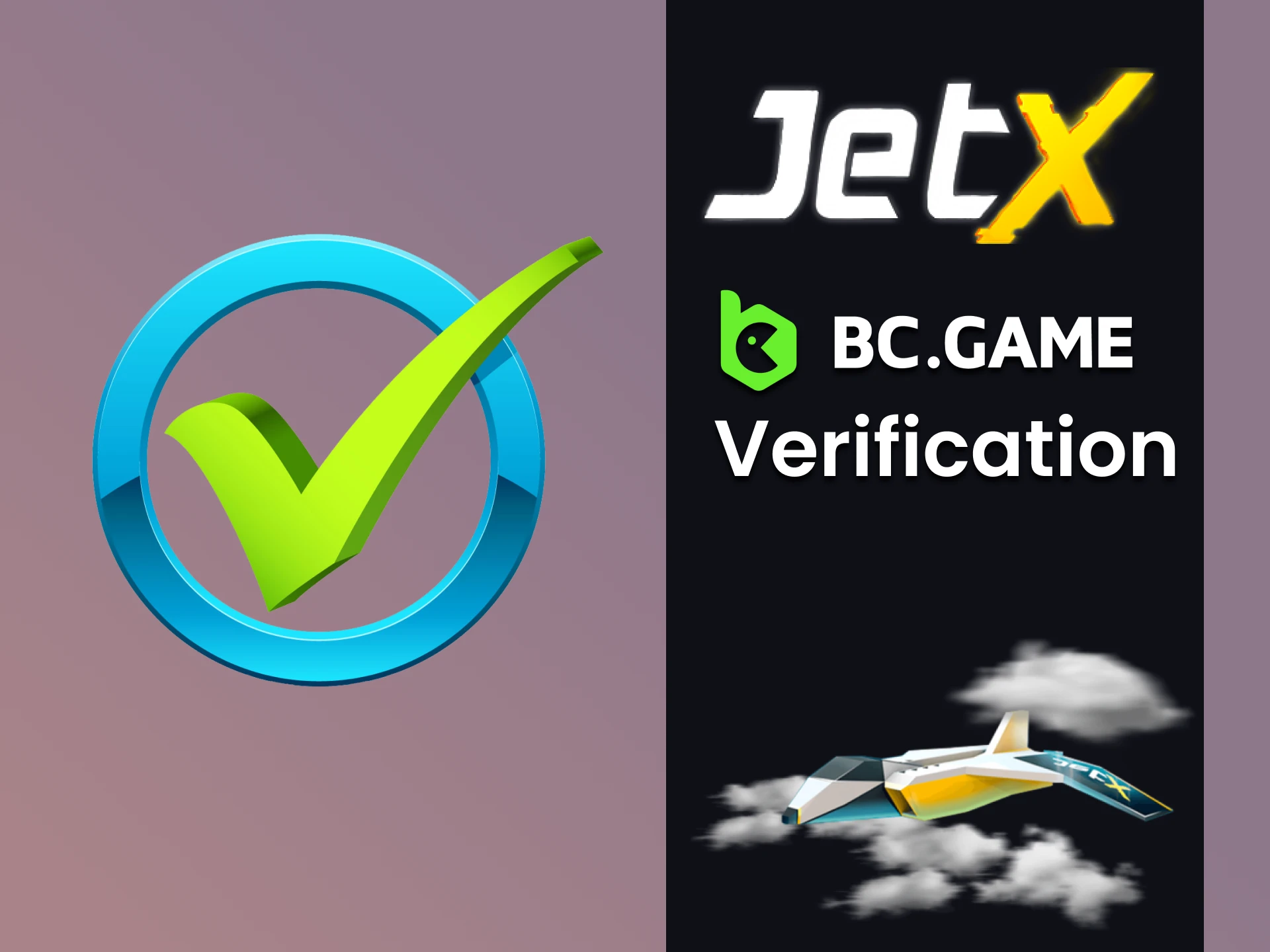 Fill out all the information on the BC Game website to play JetX.