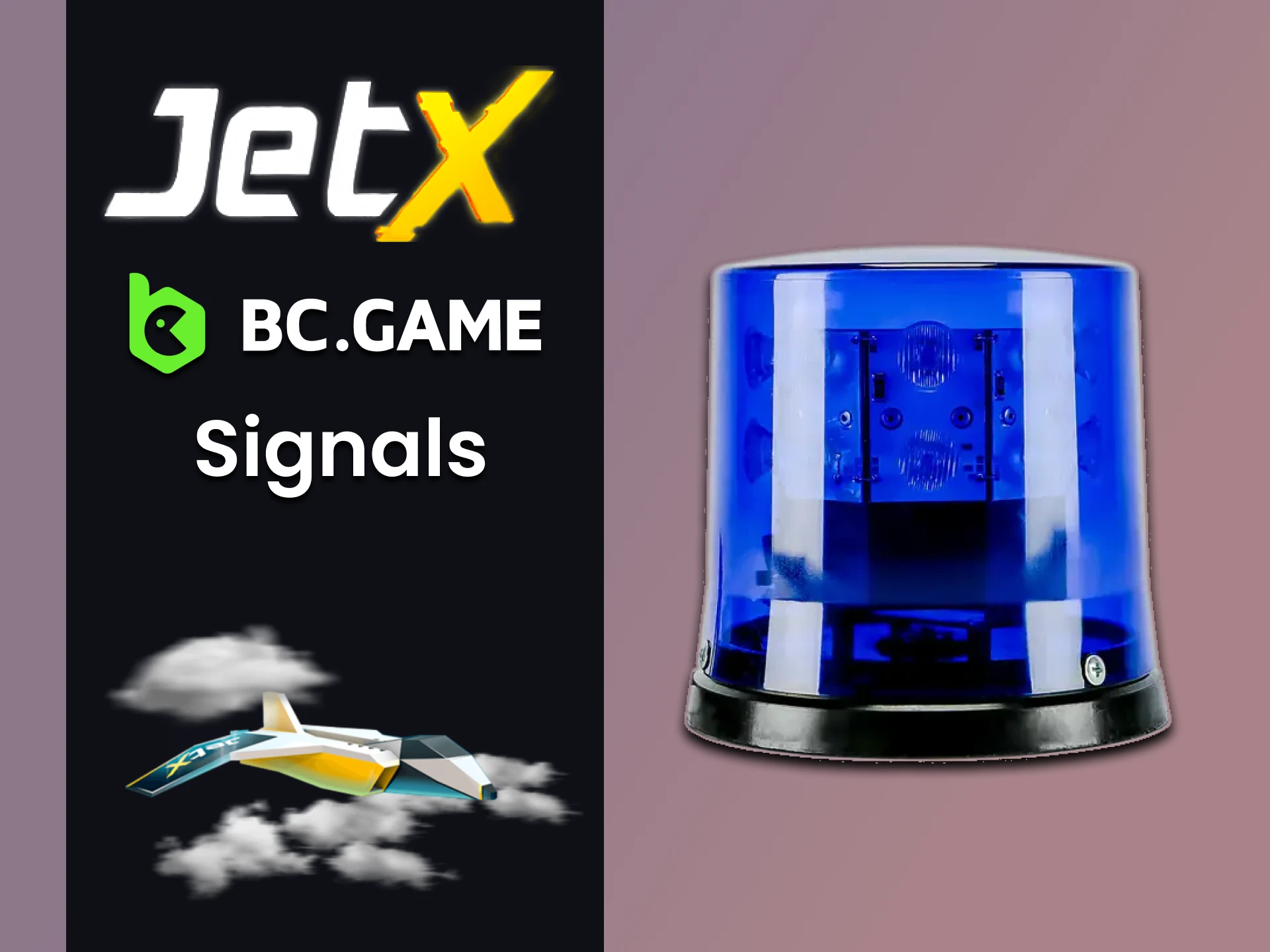 You can use signals for JetX from BC Game.
