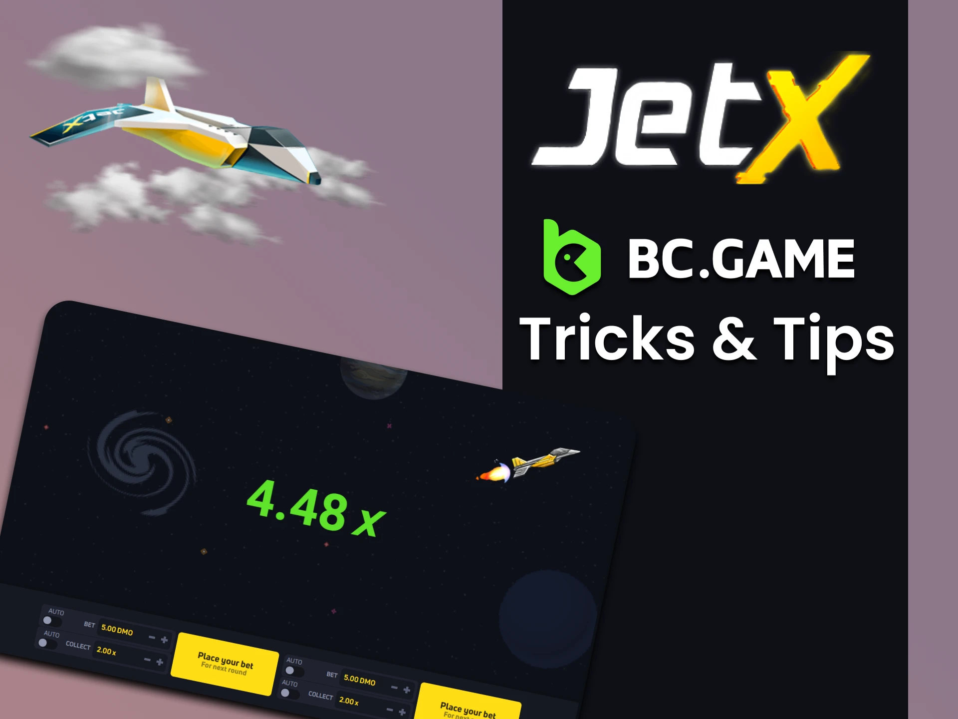 Learn tips for winning JetX on BC Game.