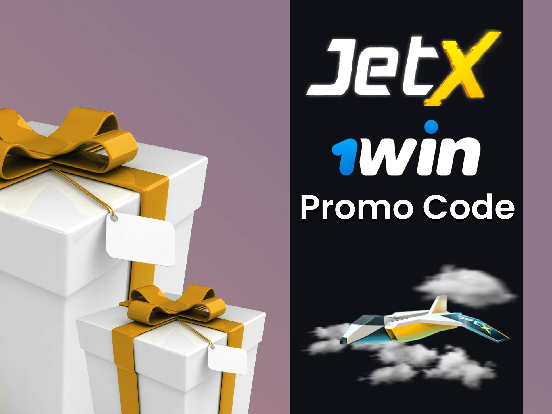 1win has a promo code for the game JetX.