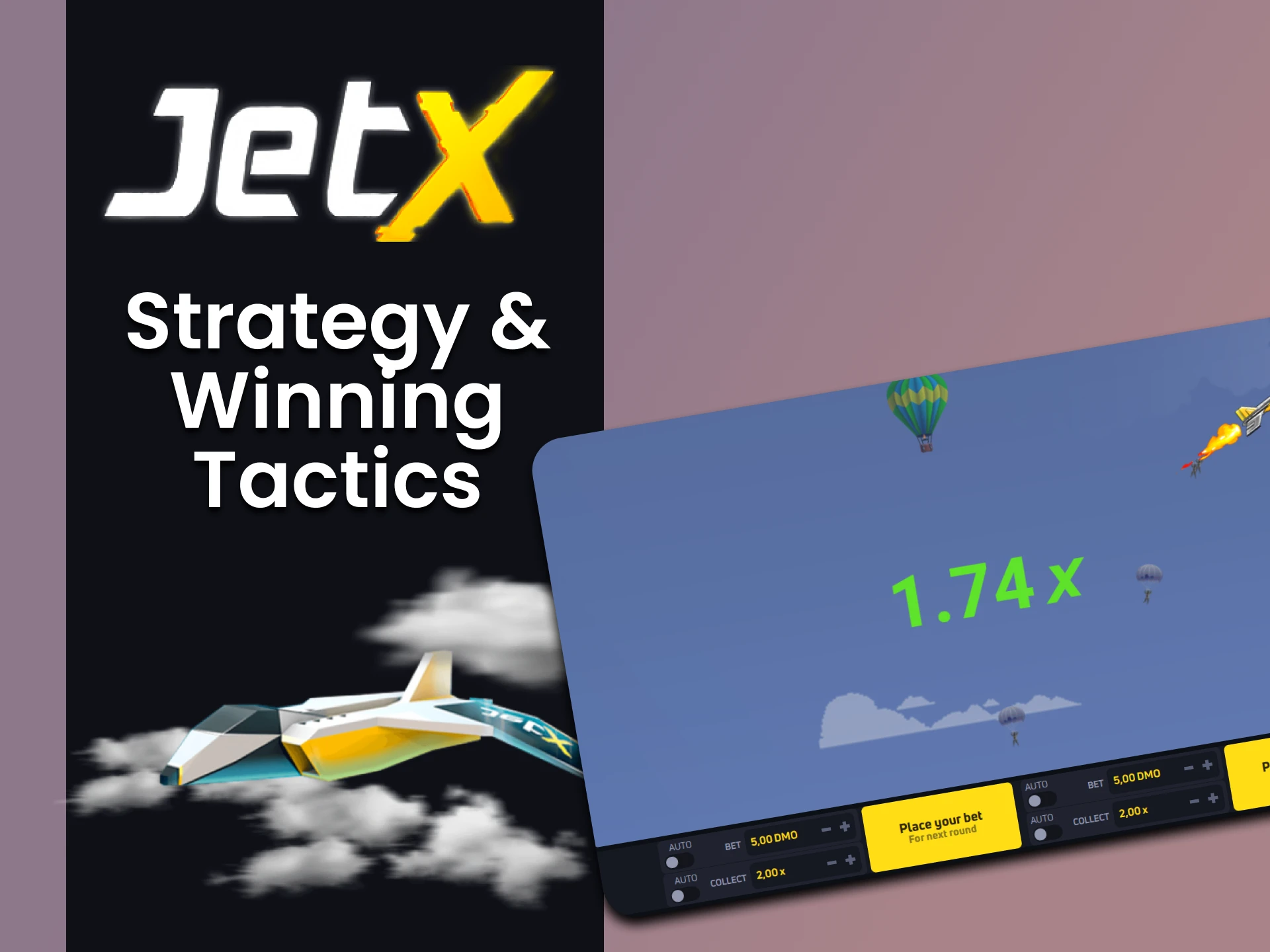 Learn tactics and strategies for the game JetX.