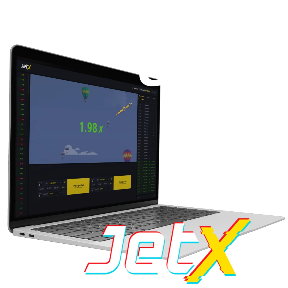 Try to play Jet X game at Stake Casino now.